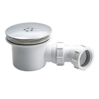 90mm Chrome Shower Waste