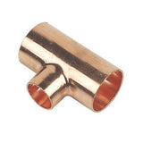 COPPER END FEED REDUCING TEE