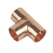 Copper End Feed Equal Tee