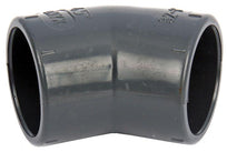 PVC PLAIN 45° ELBOW