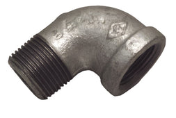 GALVANISED MALLEABLE IRON 90° MALE/FEMALE ELBOW BSPT