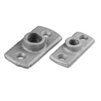 Galvanised Malleable Iron Back Plate - M10/M12