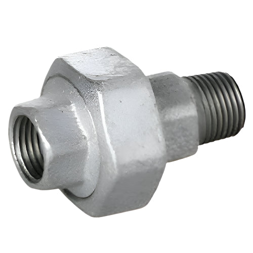 Galvanised Malleable Iron Male/Female Union BSPT