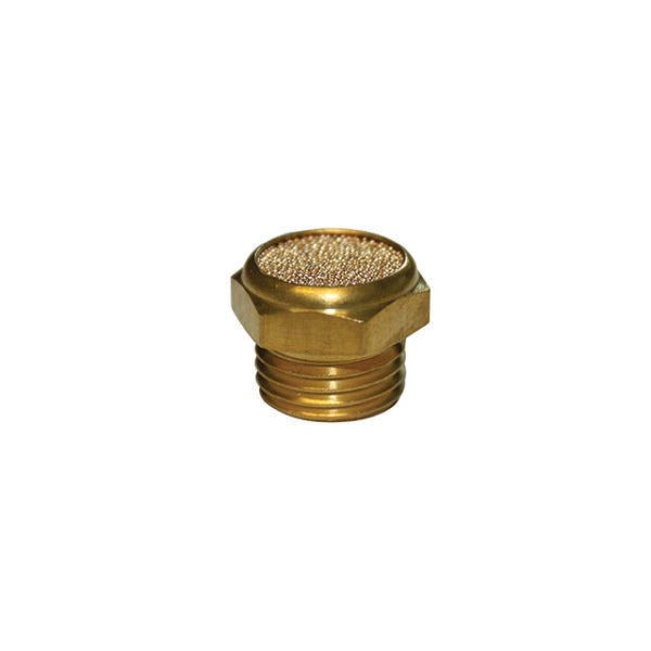 1/4" BRASS V TYPE SILENCER