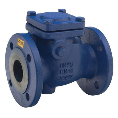 Cast Iron Swing Check Valve - Flanged PN16 - EPDM Seat