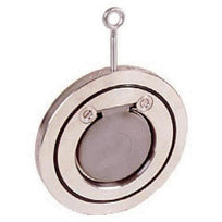 Stainless Steel Swing Check Valve - Wafer Pattern - PTFE Seat