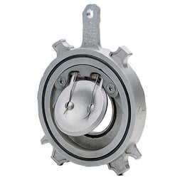 STAINLESS STEEL SPRING SWING CHECK VALVE - WAFER PATTERN- NBR SEAT.