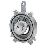 Stainless Steel Spring Swing Check Valve - Wafer Pattern - PTFE Seat