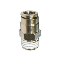 Pneumatic Push-In Brass Male Hex Stud