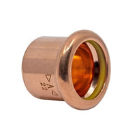 Copper Gas 'M' Profile Press End Cap