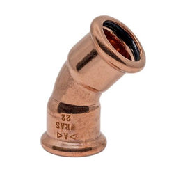 Copper Press 45° Elbow