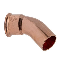 Copper Press 45° Street Elbow
