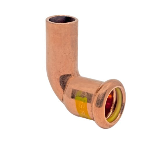 Copper Gas 'M' Profile Press 90° Street Elbow