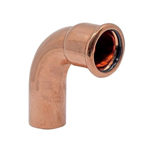 Copper Press 90° Street Elbow