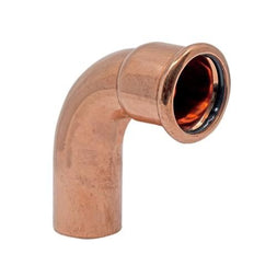 Copper Press 90° Street Elbow