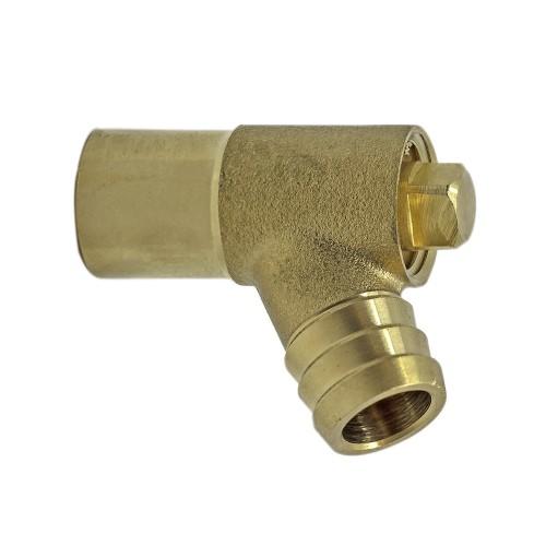 Brass Type B Drain Off Cock - 15mm