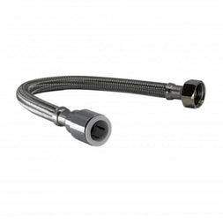Female BSP X Push Fit Flexible Tap Connector - WRAS Approved