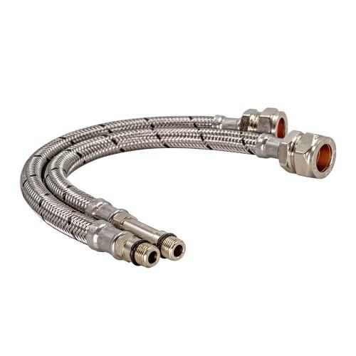 Mono Basin Mixer Flexible Tap Connector (PAIR)