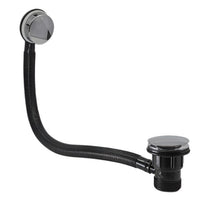 1 1/2" Chrome Bath Mushroom Clicker Waste & Overflow