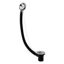 1 1/2" Chrome Bath Waste With Parking Plug & Overflow
