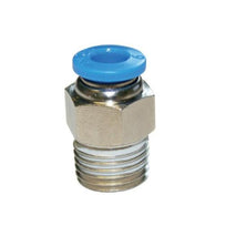 Pneumatic Push-In Plastic Male Hex Stud