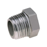 STAINLESS STEEL 316 HEXAGON HEAD PLUG - NPT