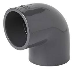 PVC PLAIN 90° ELBOW.