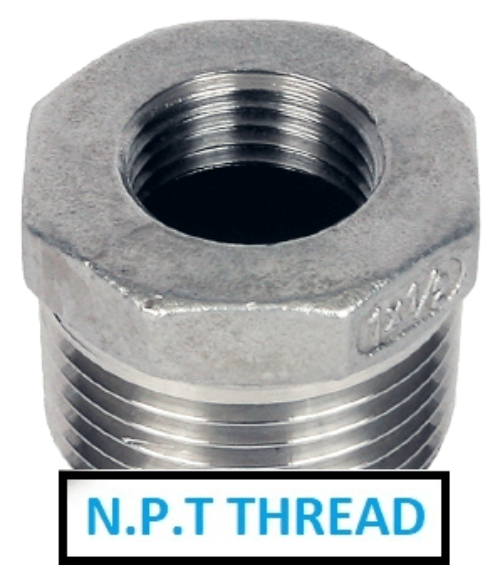 Stainless Steel 316 Reducing Bush - NPT
