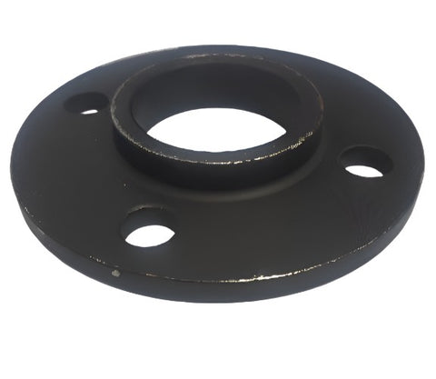 BLACK/SELF COLOUR CARBON STEEL SLIP ON BSPT FLANGE - TABLE E