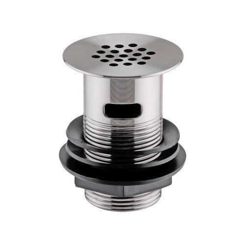 1 1/4" Chrome Slotted Grid Basin Waste