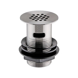 1 1/4" Chrome Slotted Grid Basin Waste
