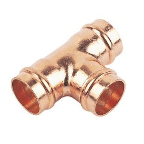 COPPER SOLDER RING EQUAL TEE