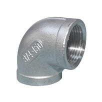 Stainless Steel 316 90° Elbow BSPP 150lbs