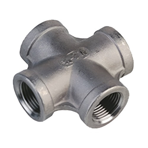 STAINLESS STEEL 316 CROSS BSP 150lbs