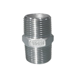 Stainless Steel 316 Hex Nipple BSPT 150lbs