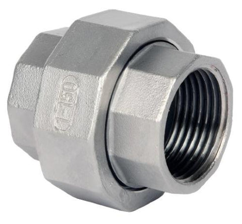 Stainless Steel 316 Conical Seat Union BSPP 150lbs