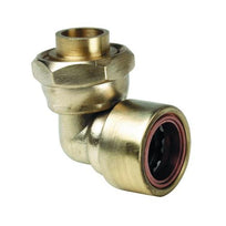 Copper Push Fit Bent Tap Connector