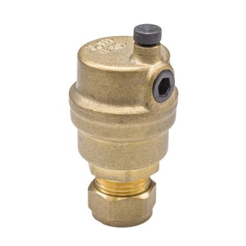 BRASS BOTTLE AUTO AIR VENT - Sizes 15mm , 3/8, 1/2