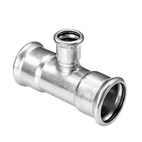 Stainless Steel 316 Press Branch Reducing Tee