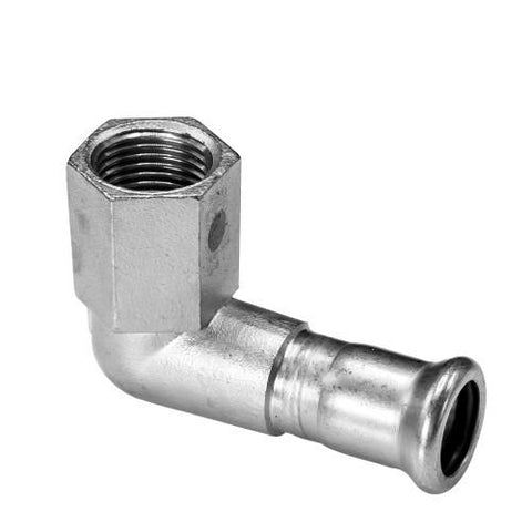 Stainless Steel 316 Press  C x FI 90° Elbow