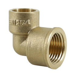 Copper Solder Ring Female Elbow Iron