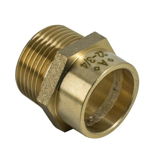 Copper Solder Ring Male BSP Iron