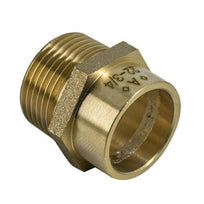 Copper Solder Ring Male BSP Iron