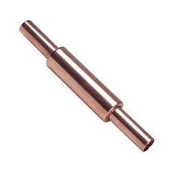 COPPER PUSH FIT DOUBLE TELESCOPIC CONNECTOR.