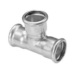 Stainless Steel 316 Press Equal Tee