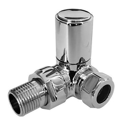 15mm Chrome Luxury Corner Radiator Valve