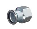 CARBON STEEL PRESS FIT STRAIGHT FEMALE ADAPTOR