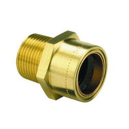 Copper Push Fit Male Straight Connector