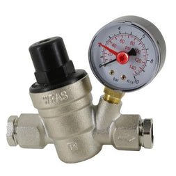 PRESSURE REDUCING VALVE c/w GAUGE