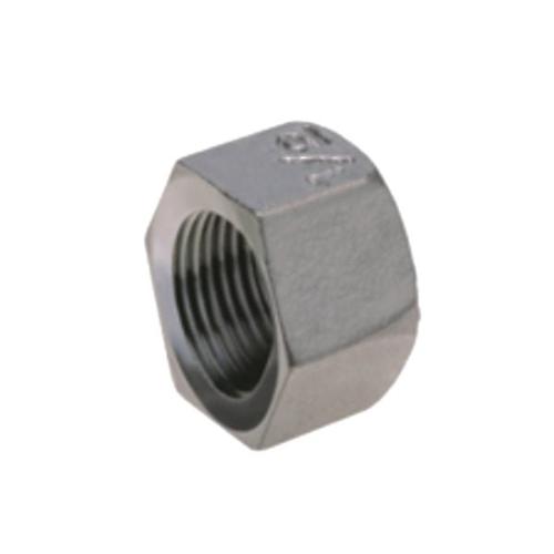 STAINLESS STEEL 316 HEX CAP BSP 